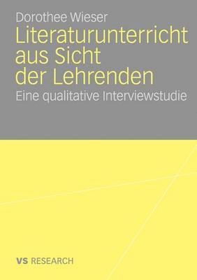 bokomslag Literaturunterricht aus Sicht der Lehrenden