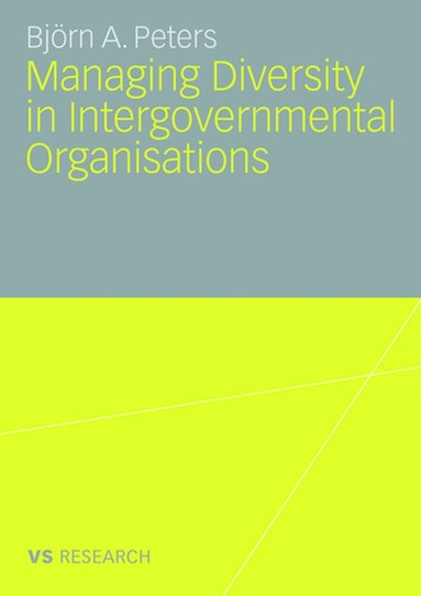 bokomslag Managing Diversity in Intergovernmental Organisations