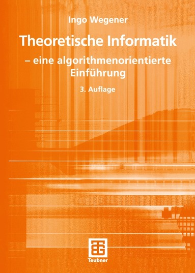 bokomslag Theoretische Informatik