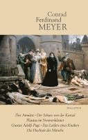 bokomslag Sämtliche Werke 5. Das Amulett, Der Schuss von der Kanzel, Plautus im Nonnenkloster, Gustav Adolfs Page, Das Leiden eines Knaben, Die Hochzeit des Mönchs