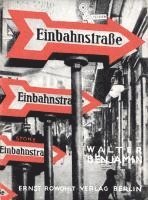 bokomslag Einbahnstraße