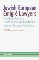 bokomslag Jewish-European Émigré Lawyers