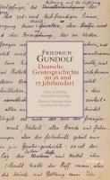 bokomslag Deutsche Geistesgeschichte im 16. und 17. Jahrhundert