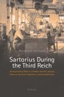 bokomslag Sartorius During the Third Reich
