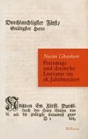 bokomslag Patronage und deutsche Literatur im 18. Jahrhundert