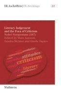 Mats Jansson, Sandra Richter, Gisèle Sapiro - Literary Judgement and the Fora of Criticism, Häftad