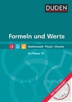 Formeln und Werte  - Formelsammlung bis Klasse 10 1