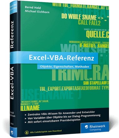 Bernd Held, Michael Eichhorn - Excel-VBA-Referenz, Inbunden