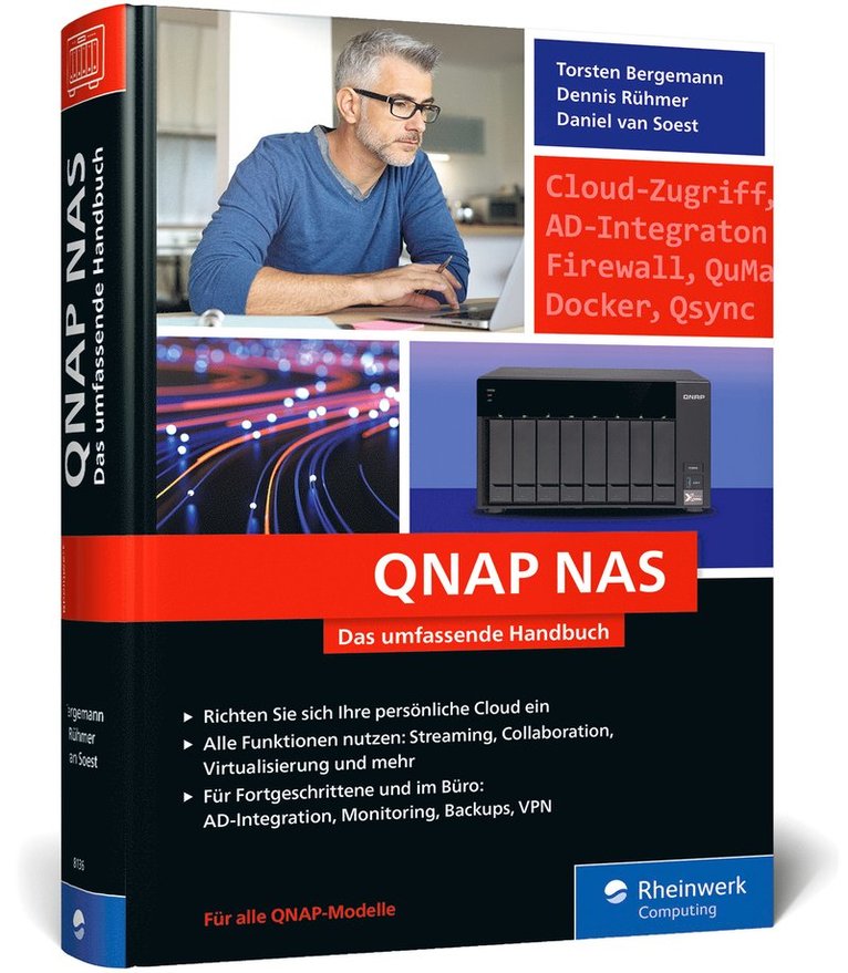 Dennis Rühmer, Daniel van Soest, Torsten Bergemann - QNAP NAS, Inbunden