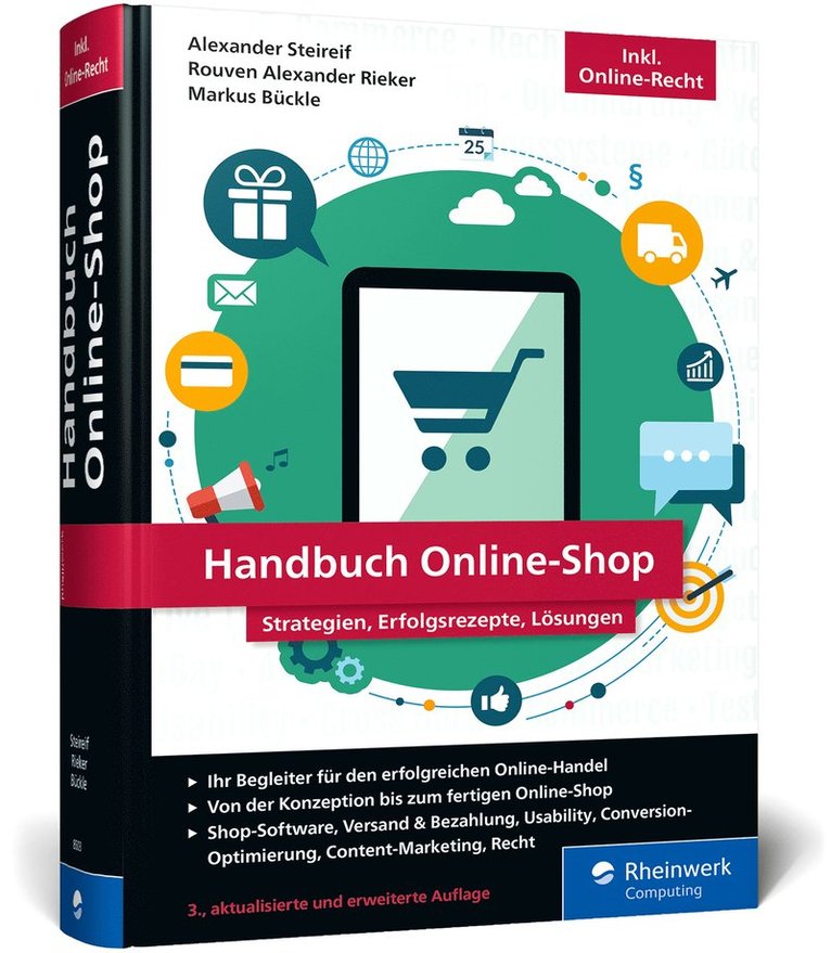 Alexander Steireif, Rouven Alexander Rieker, Markus Bückle - Handbuch Online-Shop, Inbunden