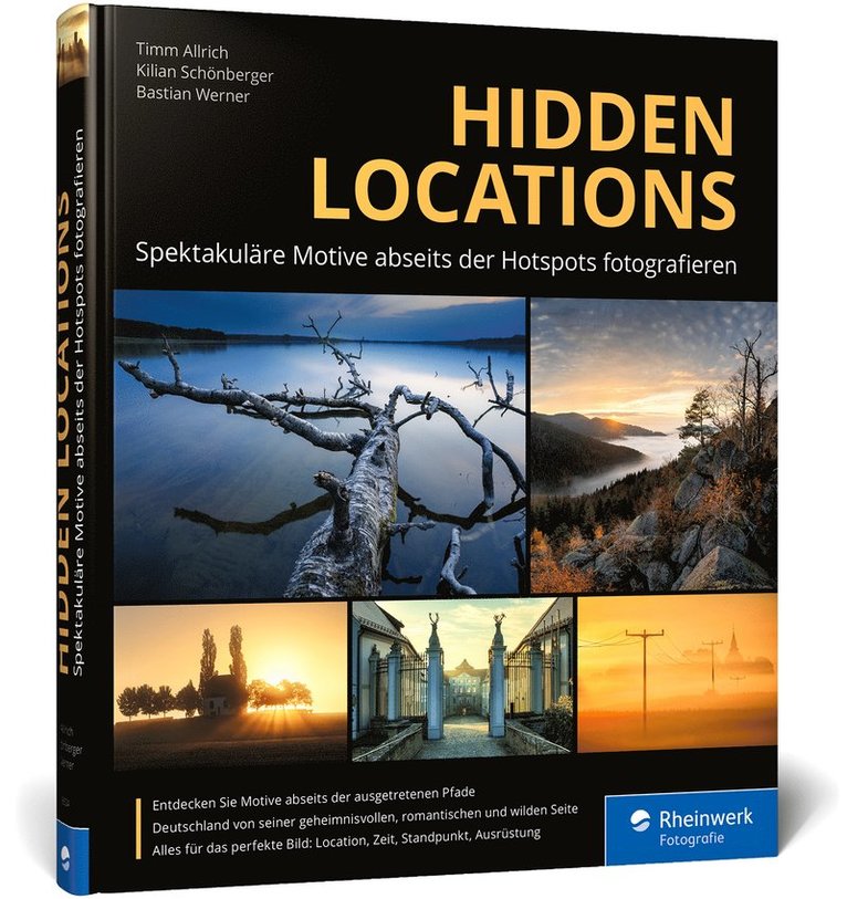 Timm Allrich, Kilian Schönberger, Bastian Werner - Hidden Locations, Inbunden
