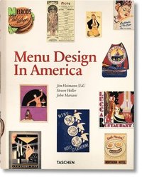 bokomslag Menu Design in America. 18501985