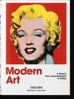bokomslag Moderne Kunst 1870-2000. Vom Impressionismus bis heute