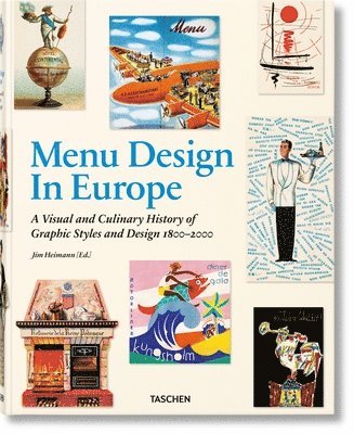 Steven Heller, Jim Heimann - Menu Design in Europe, Inbunden