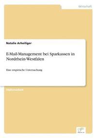 bokomslag E-Mail-Management bei Sparkassen in Nordrhein-Westfalen