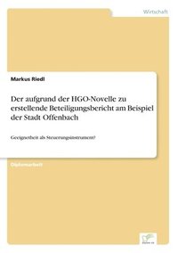 bokomslag Der aufgrund der HGO-Novelle zu erstellende Beteiligungsbericht am Beispiel der Stadt Offenbach