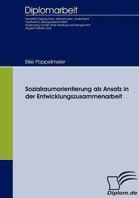 bokomslag Sozialraumorientierung als Ansatz in der Entwicklungszusammenarbeit