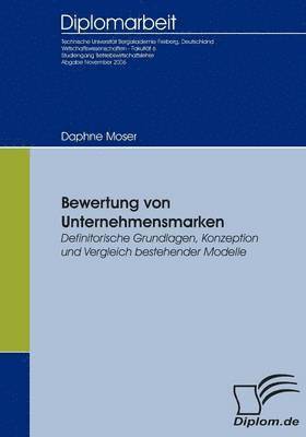 bokomslag Bewertung von Unternehmensmarken