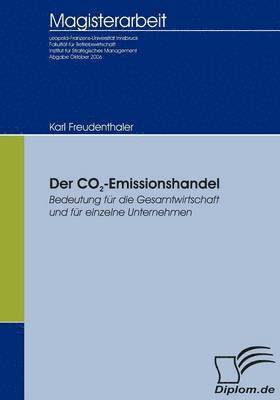 bokomslag Der CO2-Emissionshandel