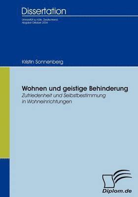 Wohnen und geistige Behinderung 1