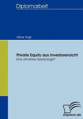 bokomslag Private Equity aus Investorensicht