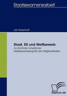 bokomslag Staat, EU und Wettbewerb