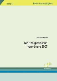 bokomslag Die Energieeinsparverordnung 2007