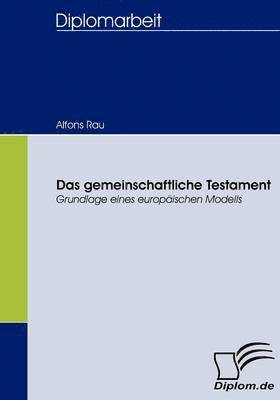 bokomslag gemeinschaftliche Testament