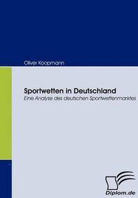 bokomslag Sportwetten in Deutschland