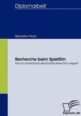 bokomslag Recherche beim Spielfilm