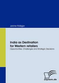 bokomslag India as Destination for Western Retailers