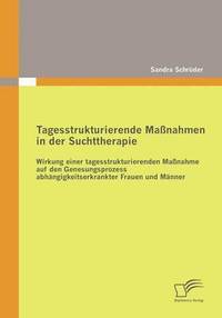 bokomslag Tagesstrukturierende Maßnahmen in der Suchttherapie