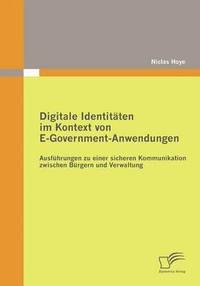 bokomslag Digitale Identitten im Kontext von E-Government-Anwendungen