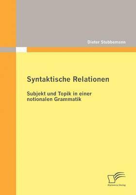 Syntaktische Relationen 1