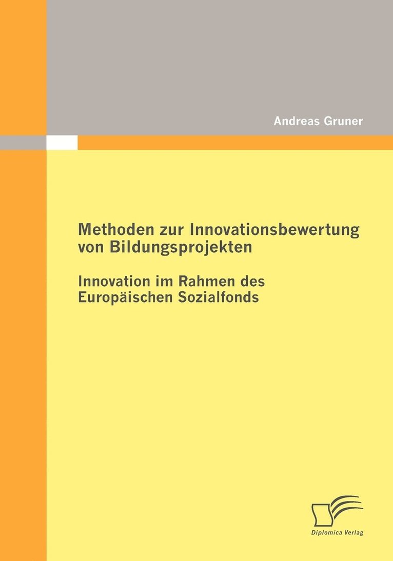 Methoden zur Innovationsbewertung von Bildungsprojekten