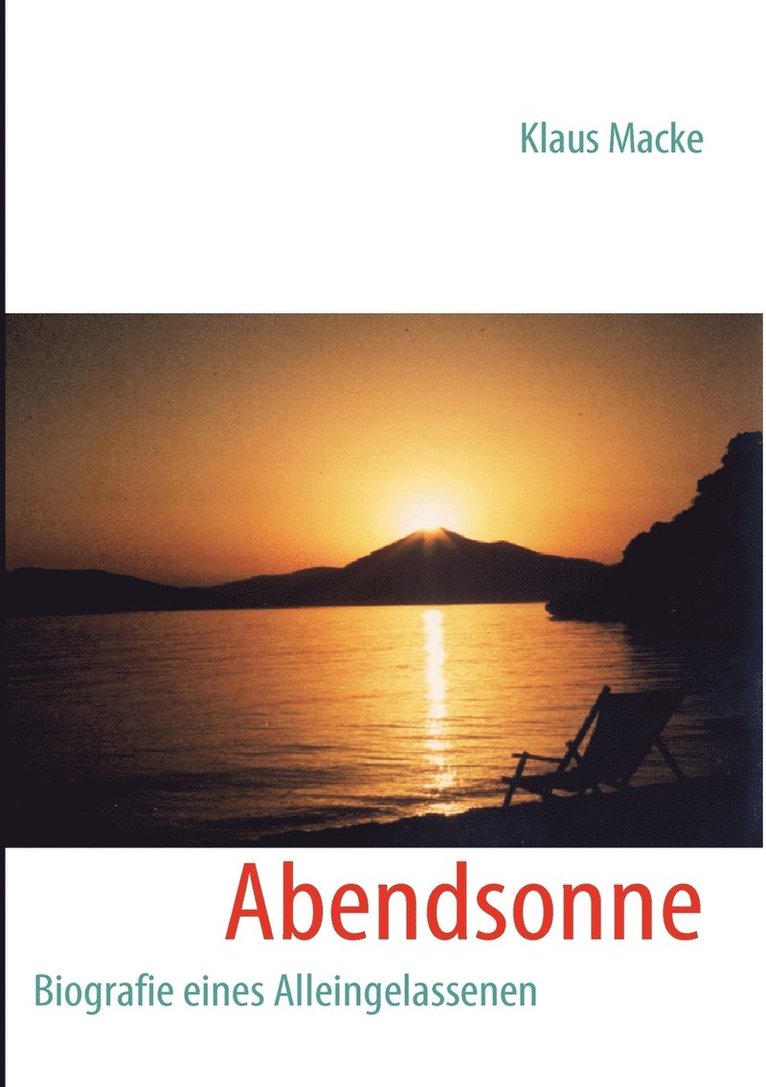 Klaus Macke - Abendsonne, Häftad