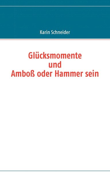 Karin Schneider - Glücksmomente, Häftad