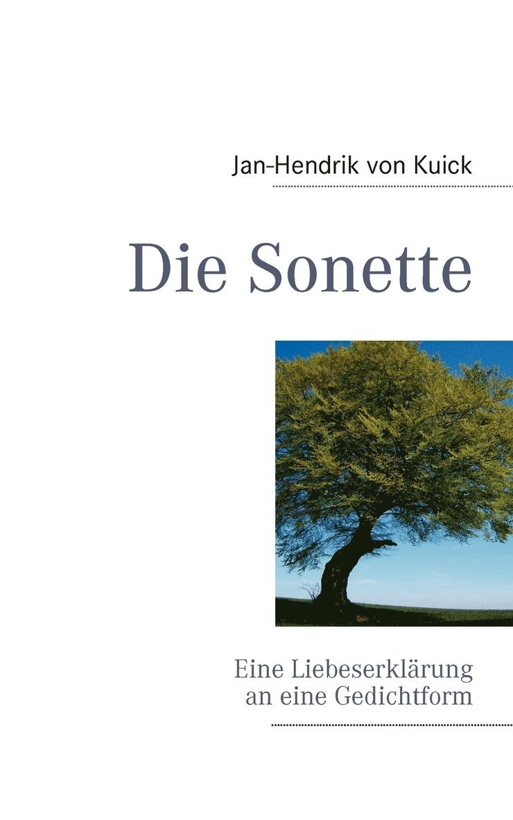 Die Sonette 1