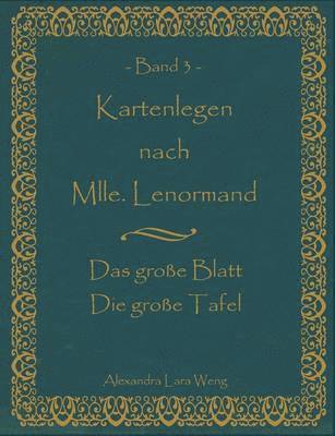 bokomslag Kartenlegen nach Mlle. Lenormand Band 3