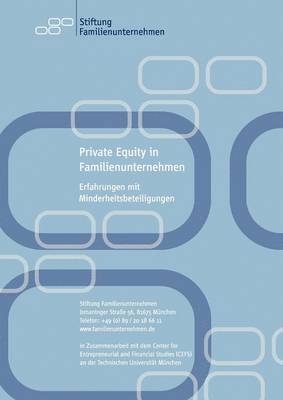 bokomslag Private Equity in Familienunternehmen