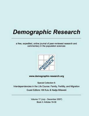 bokomslag Demographic Research, Volume 17