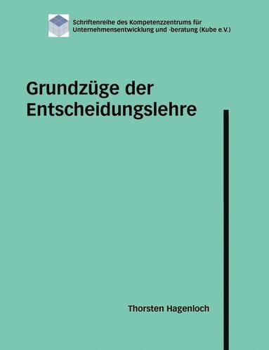 bokomslag Grundzge der Entscheidungslehre