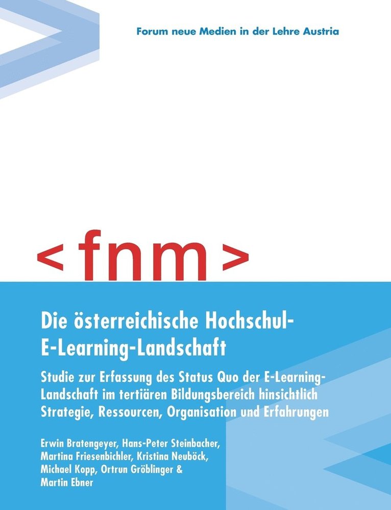 österreichische Hochschul-E-Learning-Landschaft