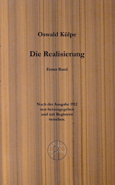 bokomslag Realisierung.