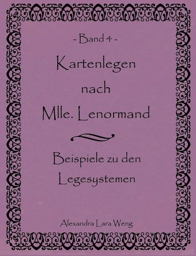 bokomslag Kartenlegen nach Mlle. Lenormand Band 4