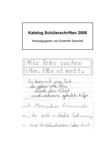 bokomslag Katalog Schlerschriften 2008