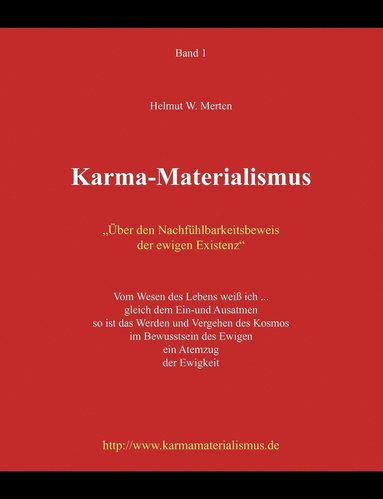 bokomslag Karma-Materialismus