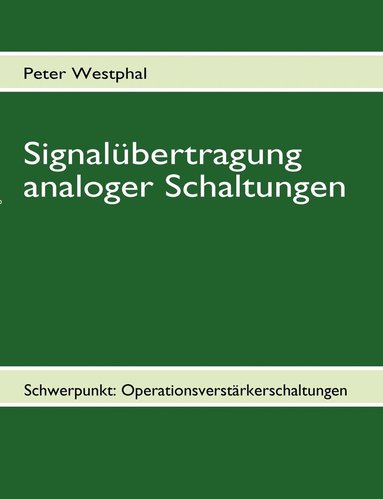 bokomslag Signalbertragung analoger Schaltungen