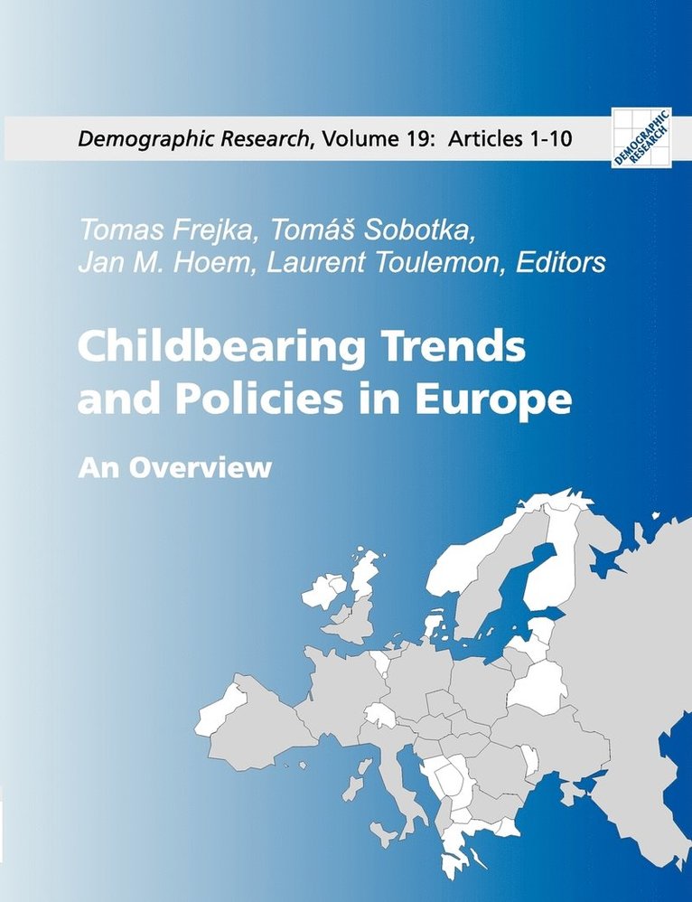 Childbearing Trends and Policies in Europe, Book I 1