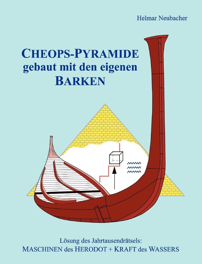 CHEOPS-PYRAMIDE gebaut mit den eigenen BARKEN 1